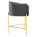 Savour Tufted Performance Velvet Counter Stool Set of 2