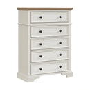 Eastwood Youth UPH Bedroom Set in Off-White