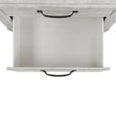 Scott Nightstand W/USB White Finish
