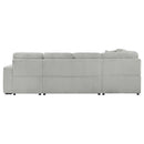 Devonshire Pull-Out Sleeper Sectional Sofa