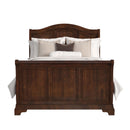Cameron Cherry Sleigh Bed
