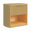 Sylvie 1-Drawer Nightstand with Touch Light LED