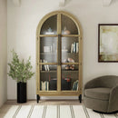 Orion Bookcase in Weathered Oak