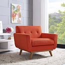 Engage Upholstered Fabric Armchair