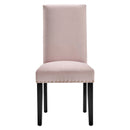 Parcel Performance Velvet Dining Side Chairs - Set of 2