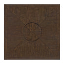 Seneca Counter Height Dining Set in Brown-Table and Four Chairs