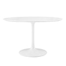 Lippa 47" Round Wood Top Dining Table