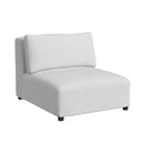 Zandara 7PC Modular Set in Olefin Beige with Pillows