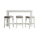 Stone Occasional Bar Table Single Pack (Table + Three Stools)