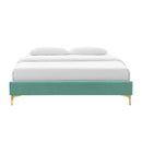 Sutton Full Performance Velvet Bed Frame