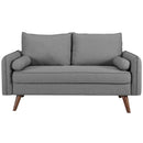 Revive Upholstered Fabric Loveseat