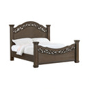 Brunswick Panel Bed in Mahogany