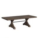 Yellowstone Standard Height Dining Set in Medium Brown-Table and Four Chairs