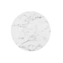 Lippa 28" Round Artificial Marble Bar Table