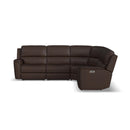 Henry Latitudes Power Reclining Sectional with Power Headrest & Lumbar - 5000-1041-SECTPH-94671