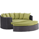 Taiji Outdoor Patio Wicker Daybed