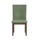 Santa Barbara Dining Side Chair with Fabric in Walnut (2 Per Carton)