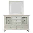 Sandy Beach Dresser with Mirror
