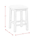 Jax Bar Table Single Pack (Table + Three Stools) in Cherry