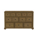 Heritage & Home Dresser in Oak Brown