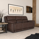 Beau Latitudes Power Reclining Sofa with Power Headrests - 5000004223 - Michael's Discount Furniture