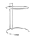 Eileen Gray Chrome Stainless Steel End Table