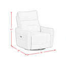 Deco P1 Recliner with Glider and Swivel