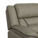 Engage Motion Loveseat with Console in Corral Grey