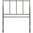 Kiana Twin Metal Stainless Steel Headboard