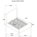 Nala Wingback Platform Bed