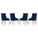 Pose Dining Chair Performance Velvet Set of 4