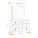 Kona Panel Bedroom Set in White