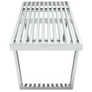 Sauna 5' Stainless Steel Bench