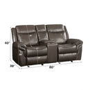 Motion Loveseat w/USB Port & Console
