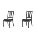 Nathan Fan Back Chair W/Pu Seat (2 Per Pack)