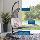 Landscape Hanging Chaise Lounge Outdoor Patio Swing Chair