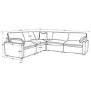 Collins Modular Power Reclining Sectional Sofa