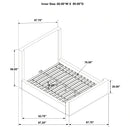 Nala Wingback Platform Bed