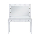 Ariana Complete Dressing Table with Lightbulbs