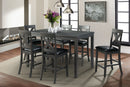 Alex 60" 7Pc Counter Dining Set