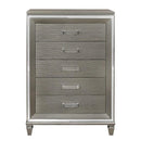 Tamsin Chest in Silver Grey Metallic 1616-9