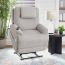Zecliner Model 2 Petite Latitudes Power Lift Sleep Recliner with Power Headrest & Lumbar - Michael's Discount Furniture