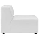 Mingle Vegan Leather Armless Chair