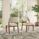 Lyra Pair of Barrel Chairs (upholstered) - Michael's Discount Furniture