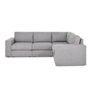 Flex 4-Seat Sectional with Wide Arm - 5000003483 - Michael's Discount Furniture