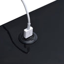 Ember Nightstand (C-1094) BLACK NIGHTSTAND W/ USB