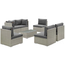Repose 7 Piece Outdoor Patio Sectional Set