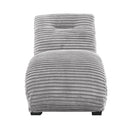 Dominick II Chaise in Masis Silver