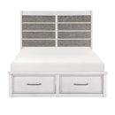 Ambrose California King & Eastern King Platform Bed with Footboard Storage image