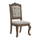 Madison Park Standard Height Dining Set in Walnut-Table and Four Chairs